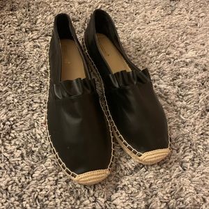 Naomi Ruffle Espadrille Flat Shoe